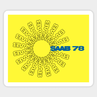 1978 SAAB BROCHURE Sticker